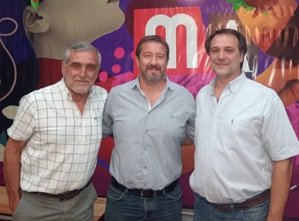 José Zuccardi, Mario González y Gustavo Samper